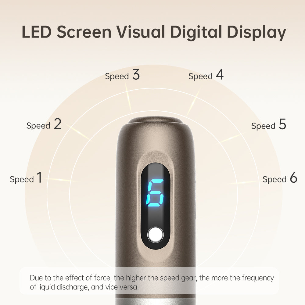 Hydra Pen H3 med digitalt display og seks valgbare motorhastigheder